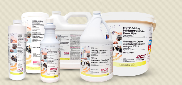 PCS 250 Oxidizing Disinfectant /Disinfectant Cleaner